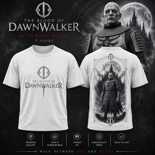 Le T-shirt Blanc Blood of Dawnwalker Brencis Blood Moon