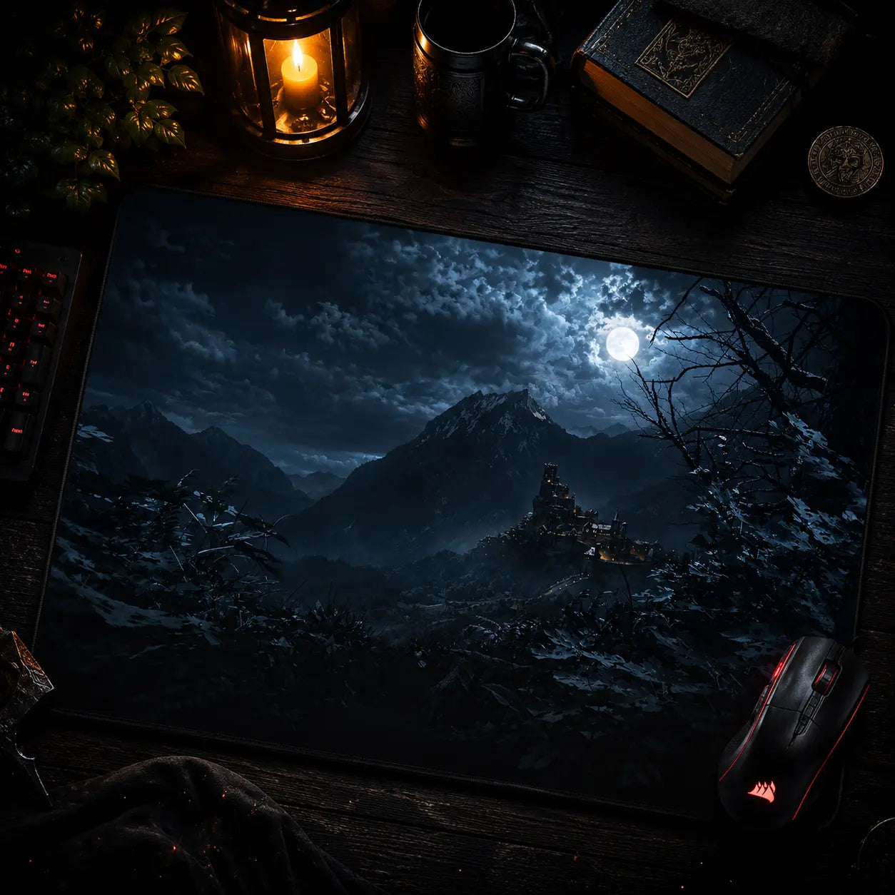The Blood of Dawnwalker Sangora Valley Mouse Pad