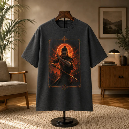 The Blood of Dawnwalker Coen Eclipse Dark Gray T-Shirt