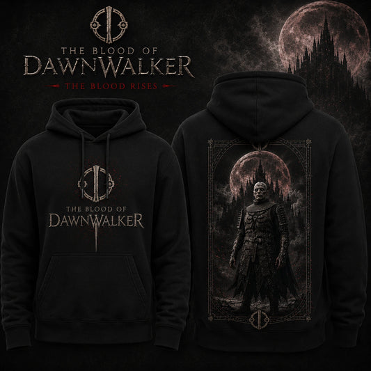 Brencis The Blood of Dawnwalker Moonlit Citadel Black Hoodie