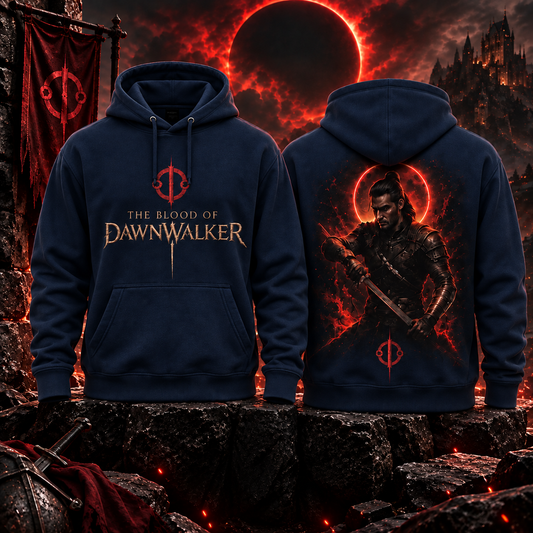 Le sweat à capuche gris foncé Blood of Dawnwalker Coen Eclipse