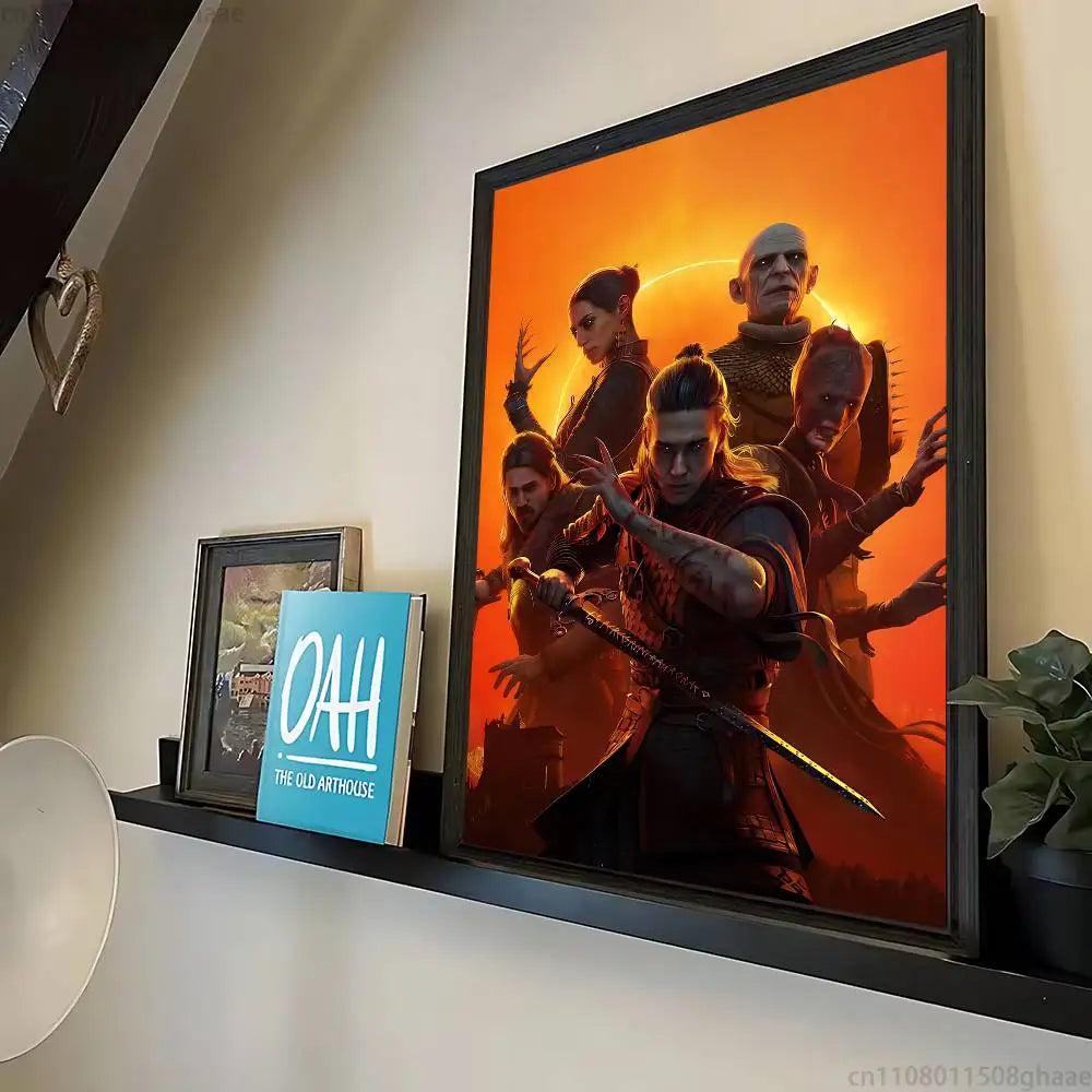 The Blood of Dawnwalker Poster - Design 11