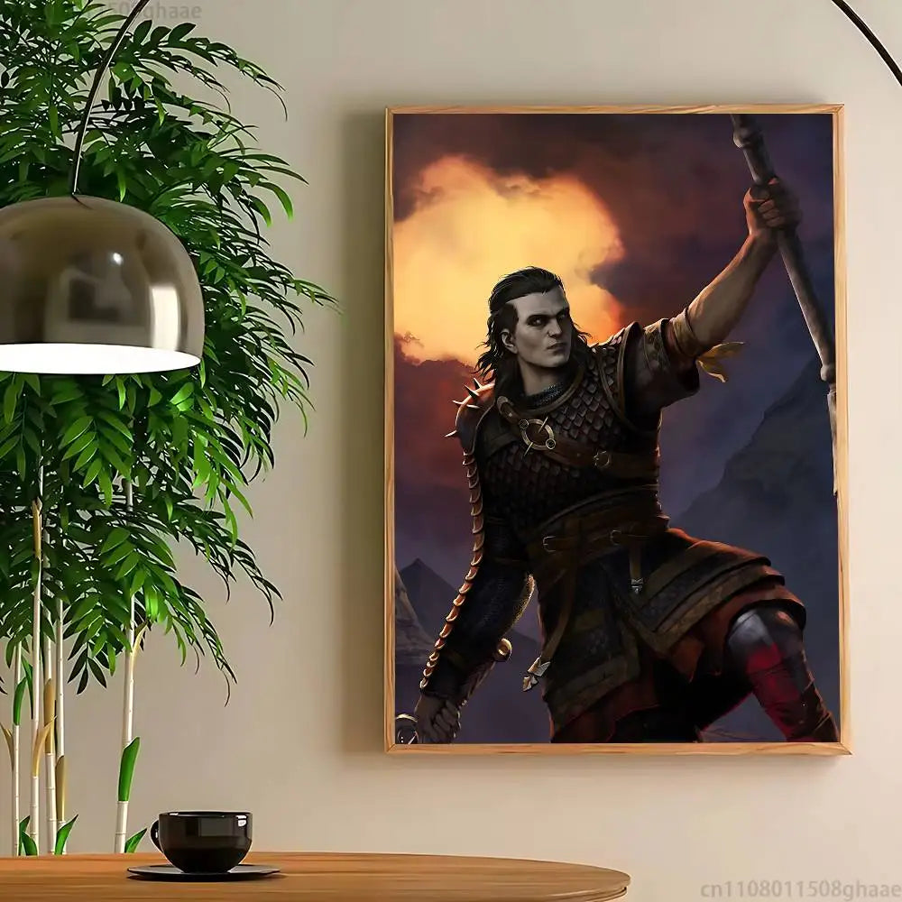 The Blood of Dawnwalker Poster - Design 11