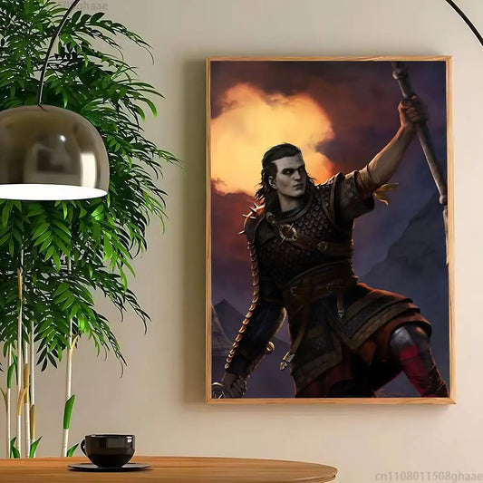 The Blood of Dawnwalker Poster - Design 11