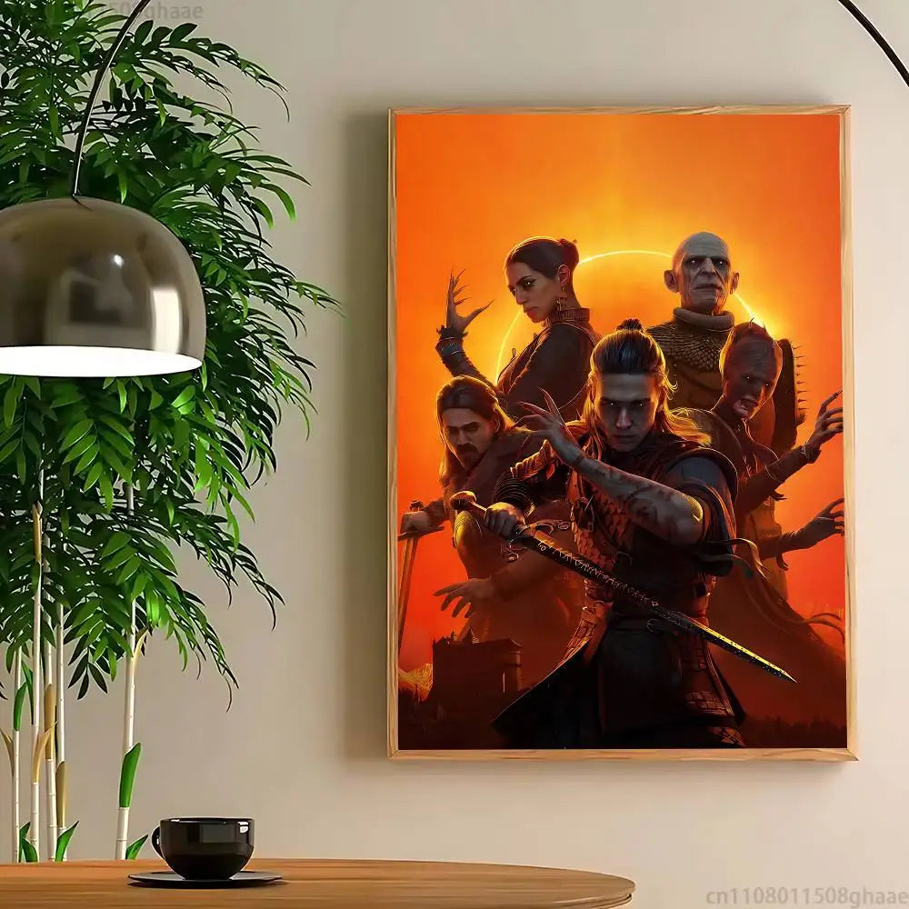 The Blood of Dawnwalker Poster - Design 4