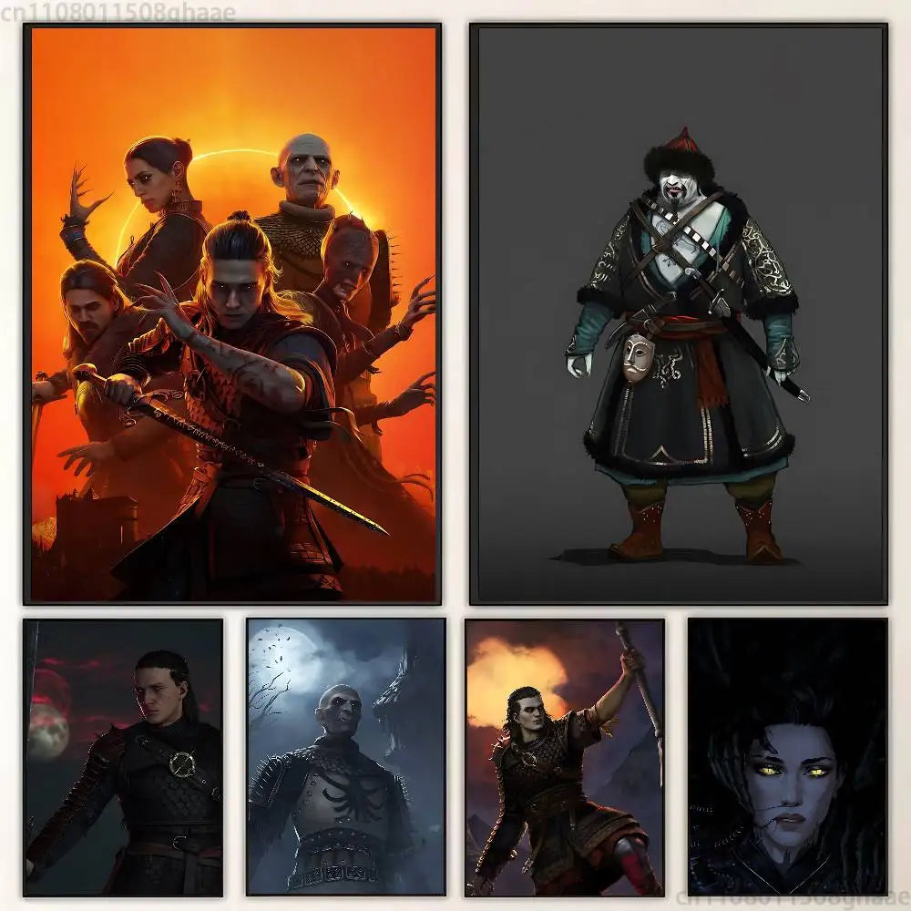 The Blood of Dawnwalker Poster - Design 1