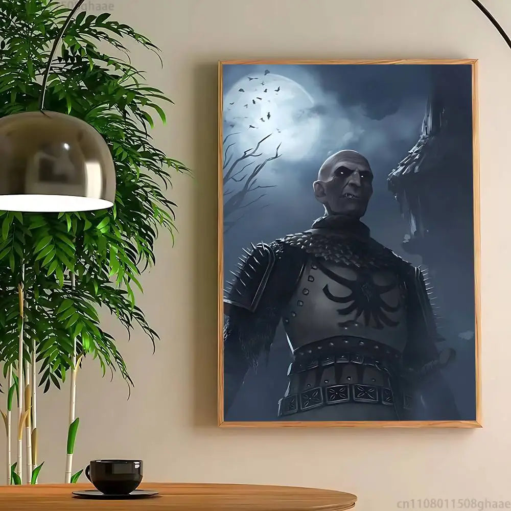 The Blood of Dawnwalker Poster - Design 6