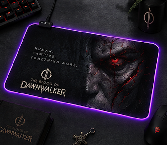 The Blood of Dawnwalker The Hungers LED Mouse Pad