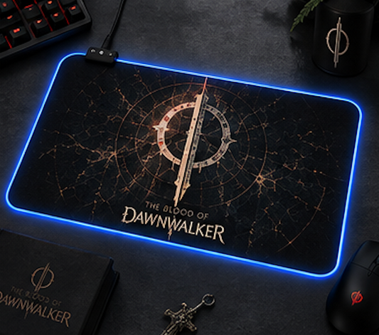 The Blood of Dawnwalker The Mark LED Mouse Pad
