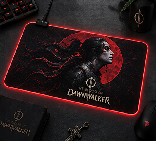 The Blood of Dawnwalker The Transformation LED Mouse Pad